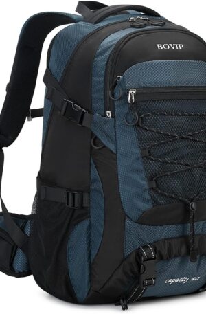 Mochila de senderismo de 40L, mochila ligera impermeable, mochila de viaje, deportes, Camping, para hombres y mujeres